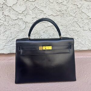 Hermes Kelly 32 Box Calf